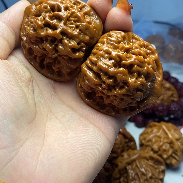 文玩核桃吊坠官帽