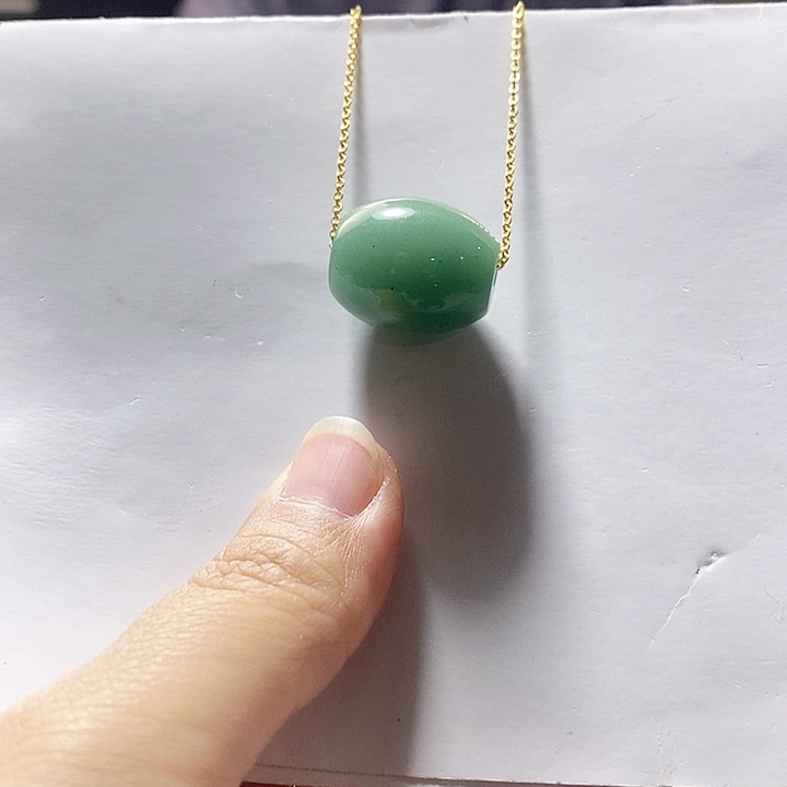 密玉（石英质玉）未镶嵌颈饰