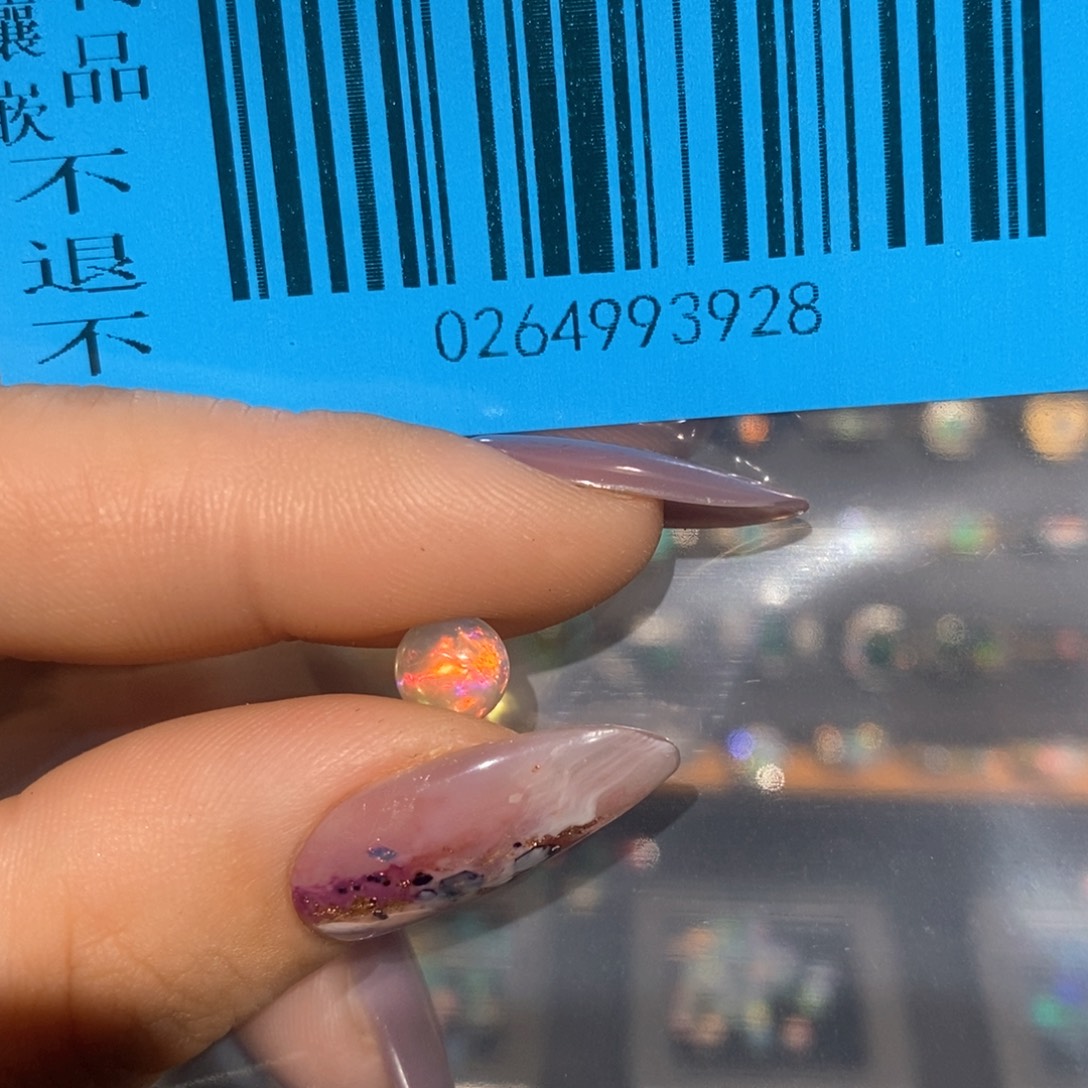 覆***呀欧泊银S925镶嵌戒指