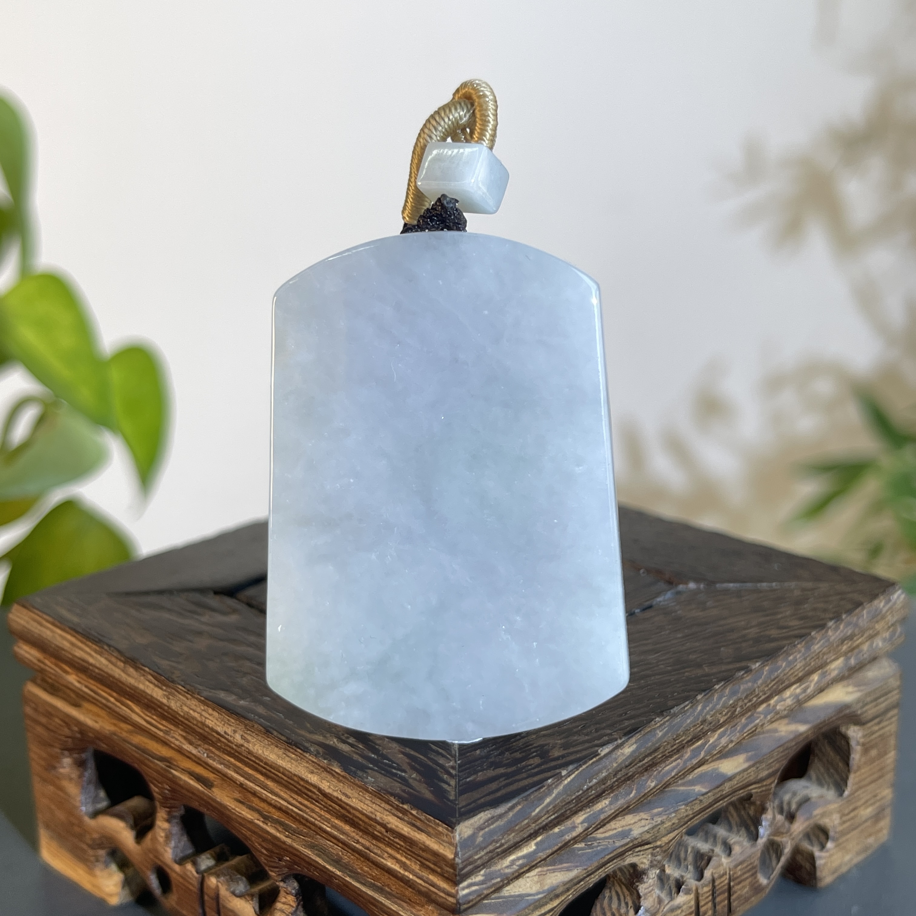 JXW18-195 天然翡翠缅甸A货 无事牌