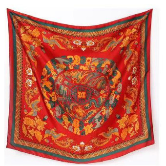 203E龙凤 丽景缎微瑕