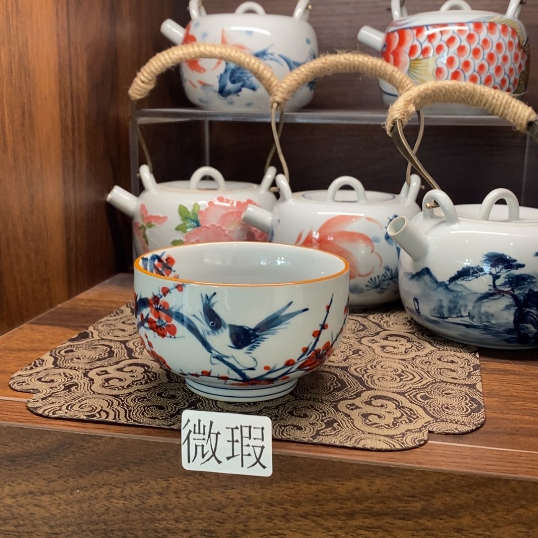 釉下彩手工绘制手工绘制
