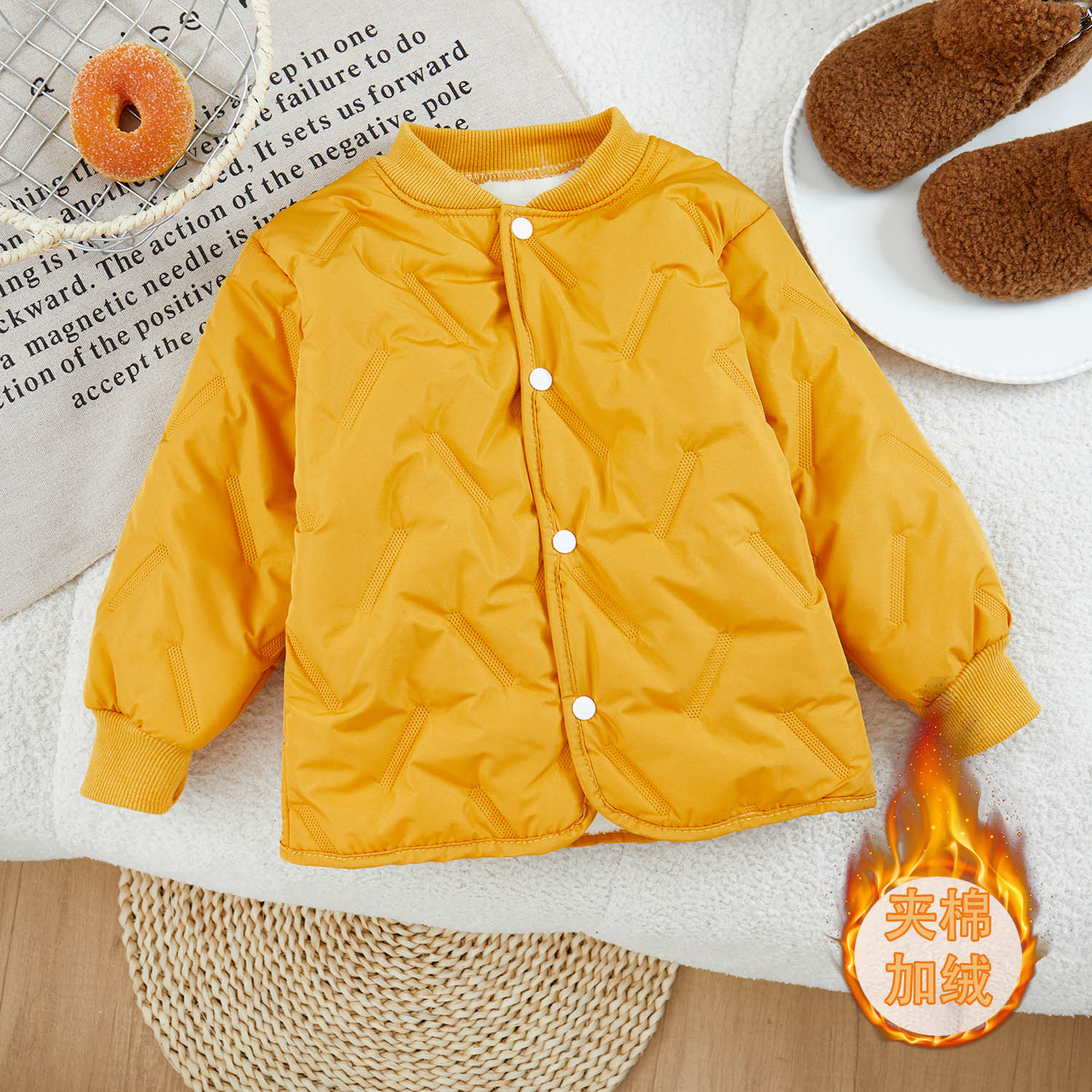 儿童棉服女童男童保暖宝宝保暖衣内胆外穿