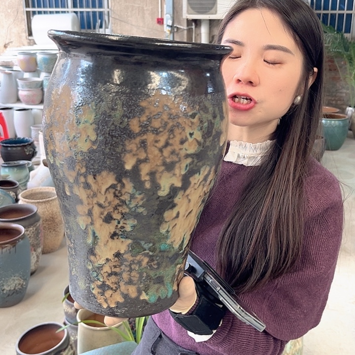 正品口20高30花盆……