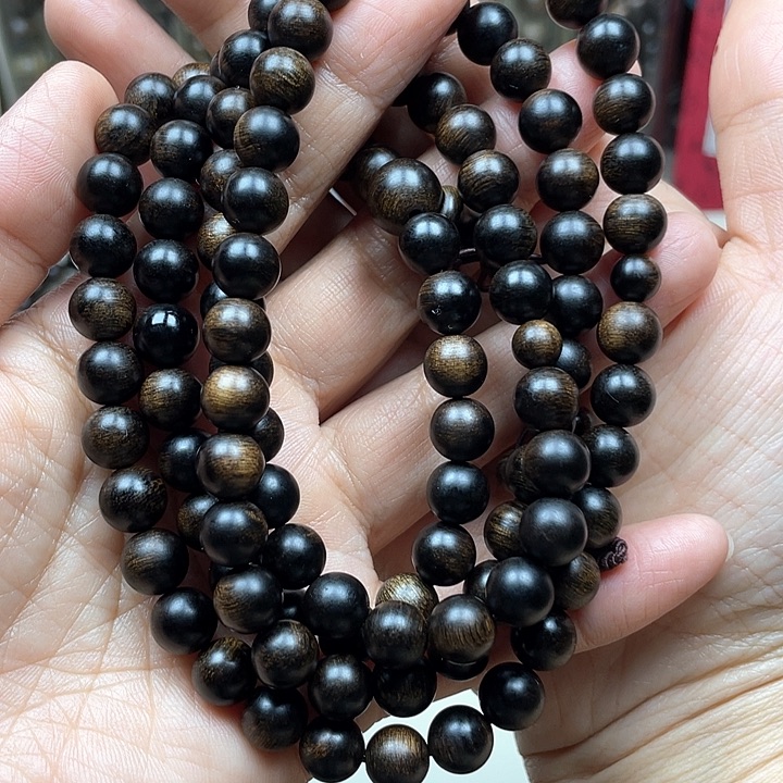 沉香手串（**）越南芽庄白奇楠留疤料