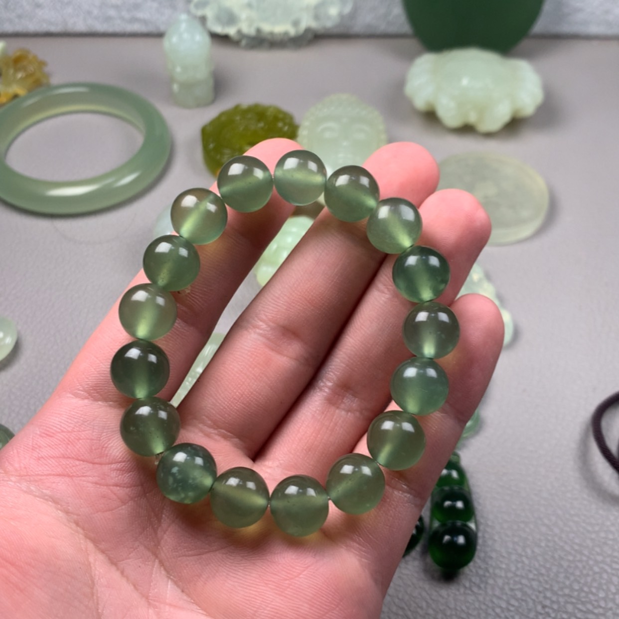 【闪购商品】蛇纹石玉未镶嵌岫玉