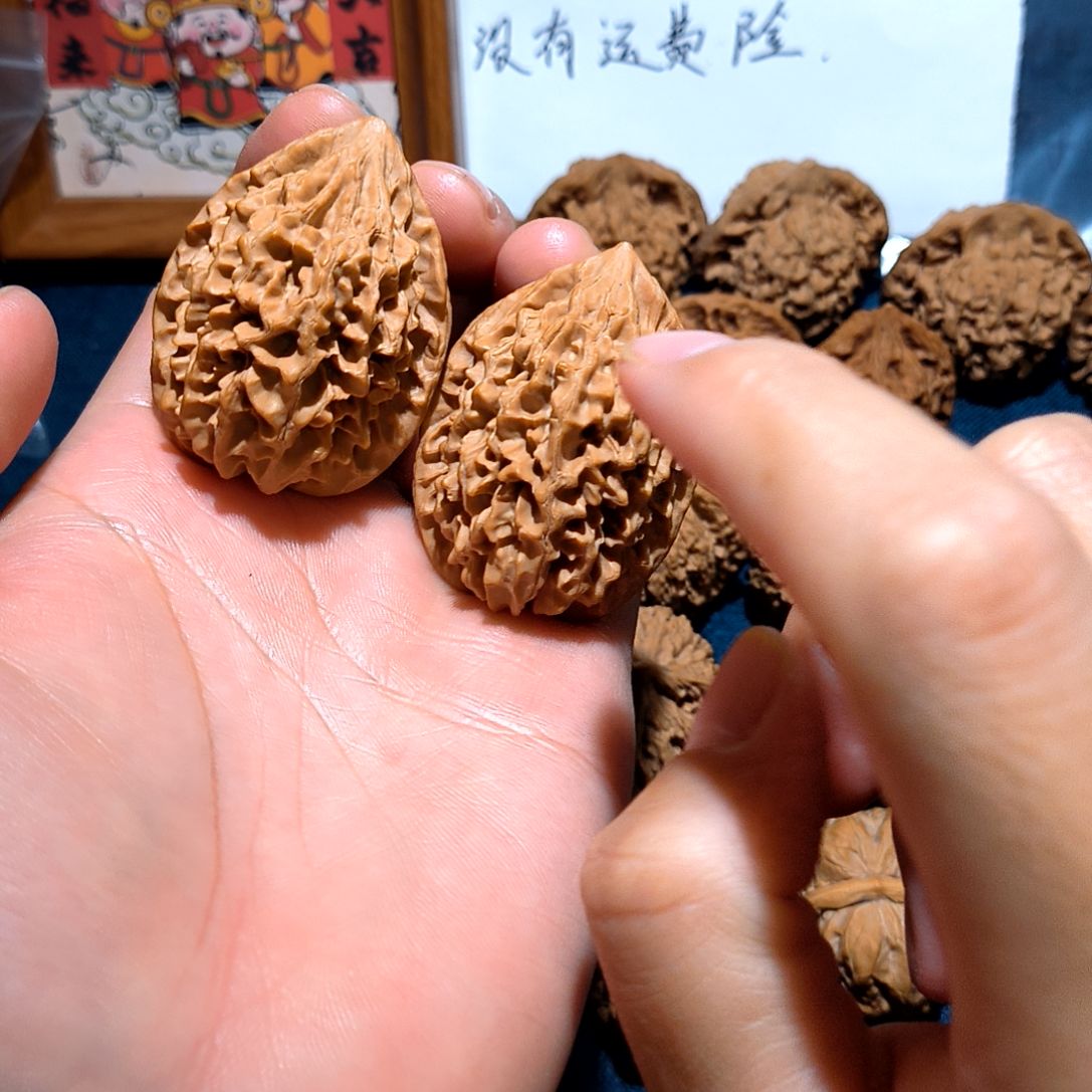 得****记文玩核桃 招财鼠38尺