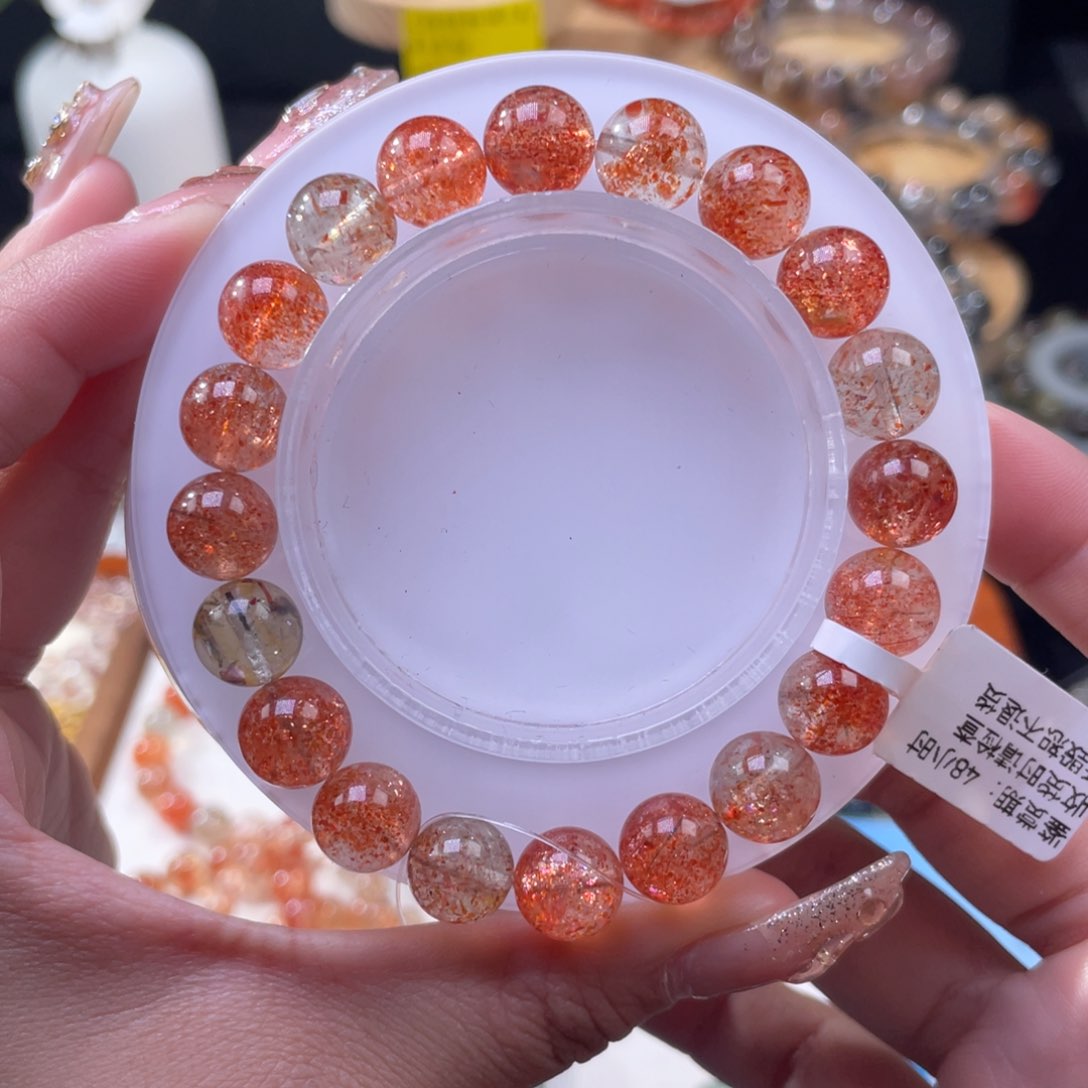 长石手串未镶嵌阿鲁沙