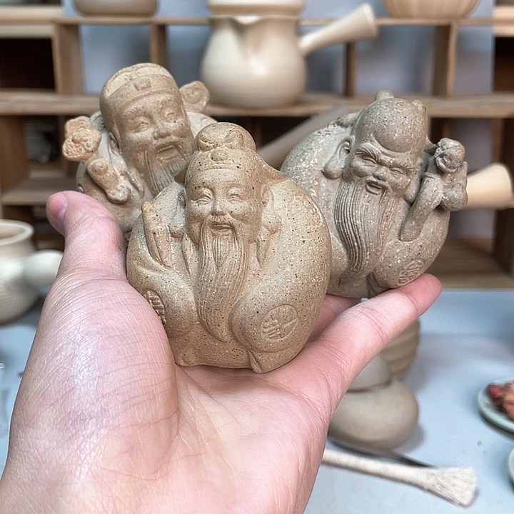 壶老段烧陶瓷茶器！