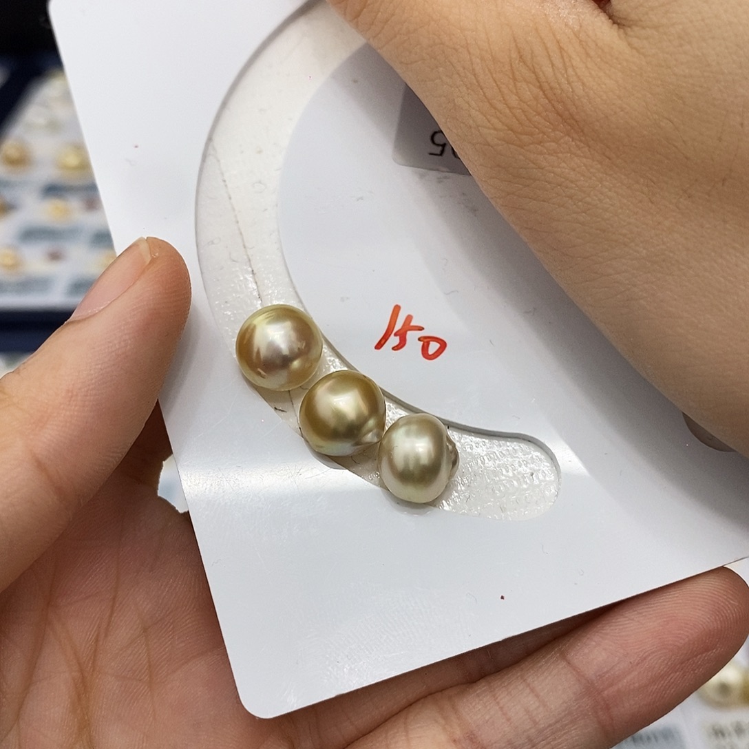 未镶嵌耳饰海水珍珠