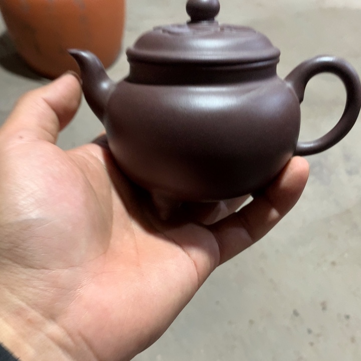 老***孩紫砂茶盘大彬如意半手工