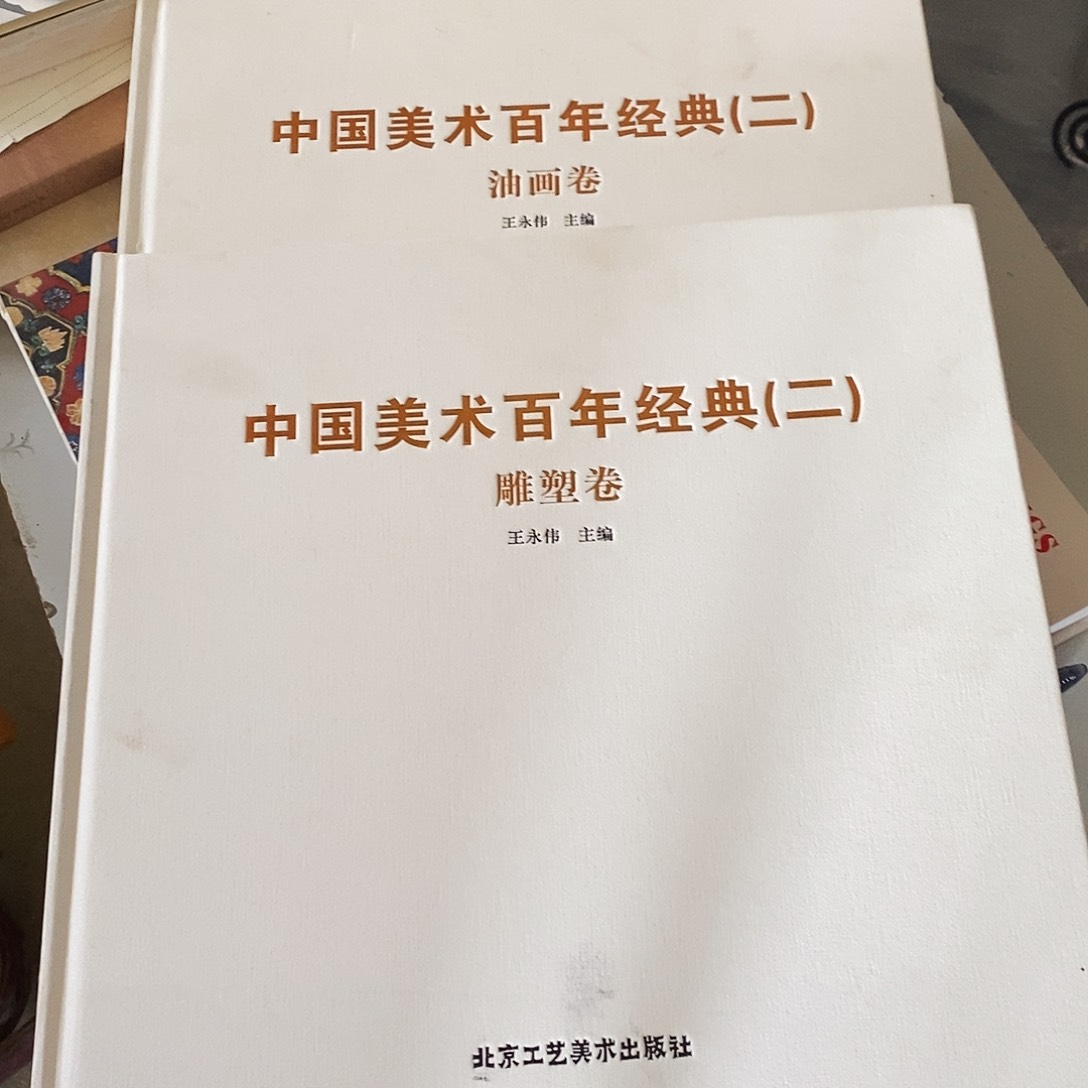 中国美术百年经典油画卷雕塑卷