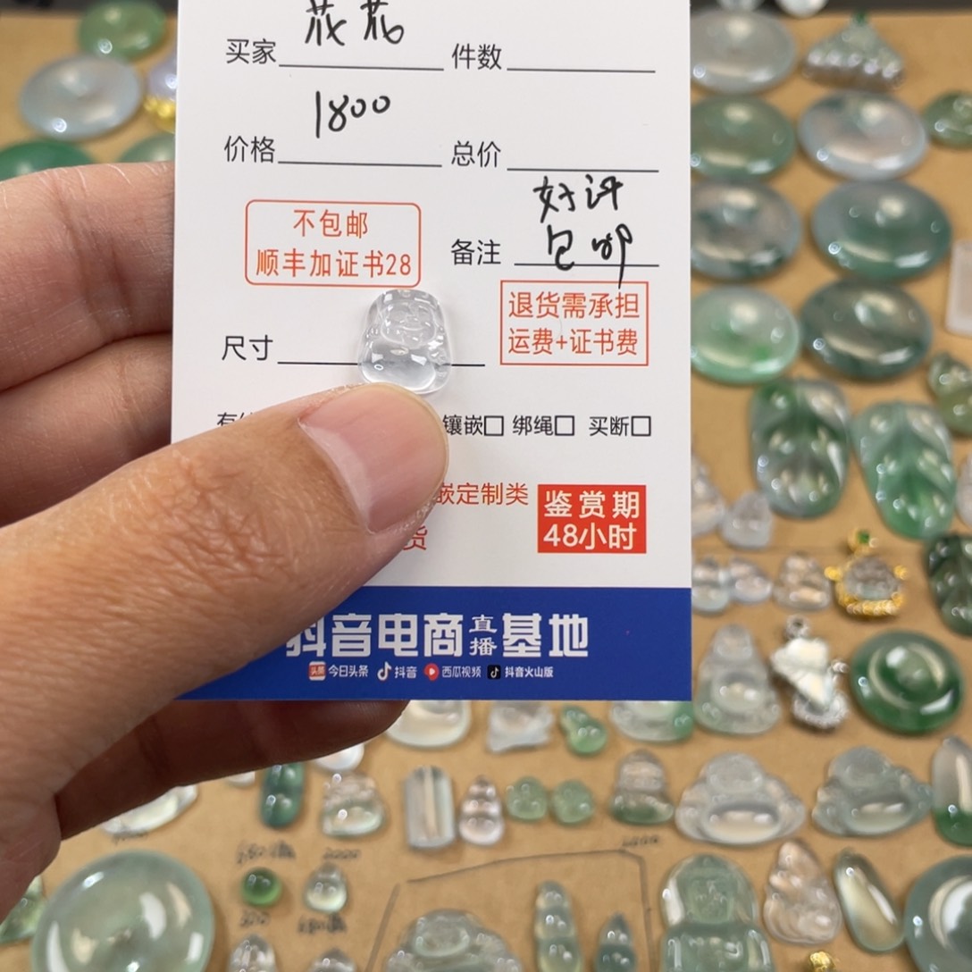 翡翠颈饰未镶嵌和****宝