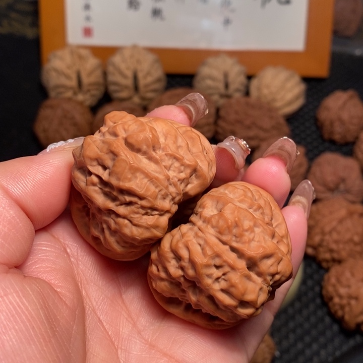 文玩核桃把件42蛤蟆