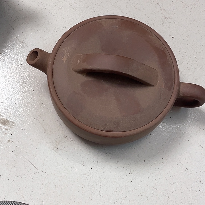 紫砂茶壶处理一把