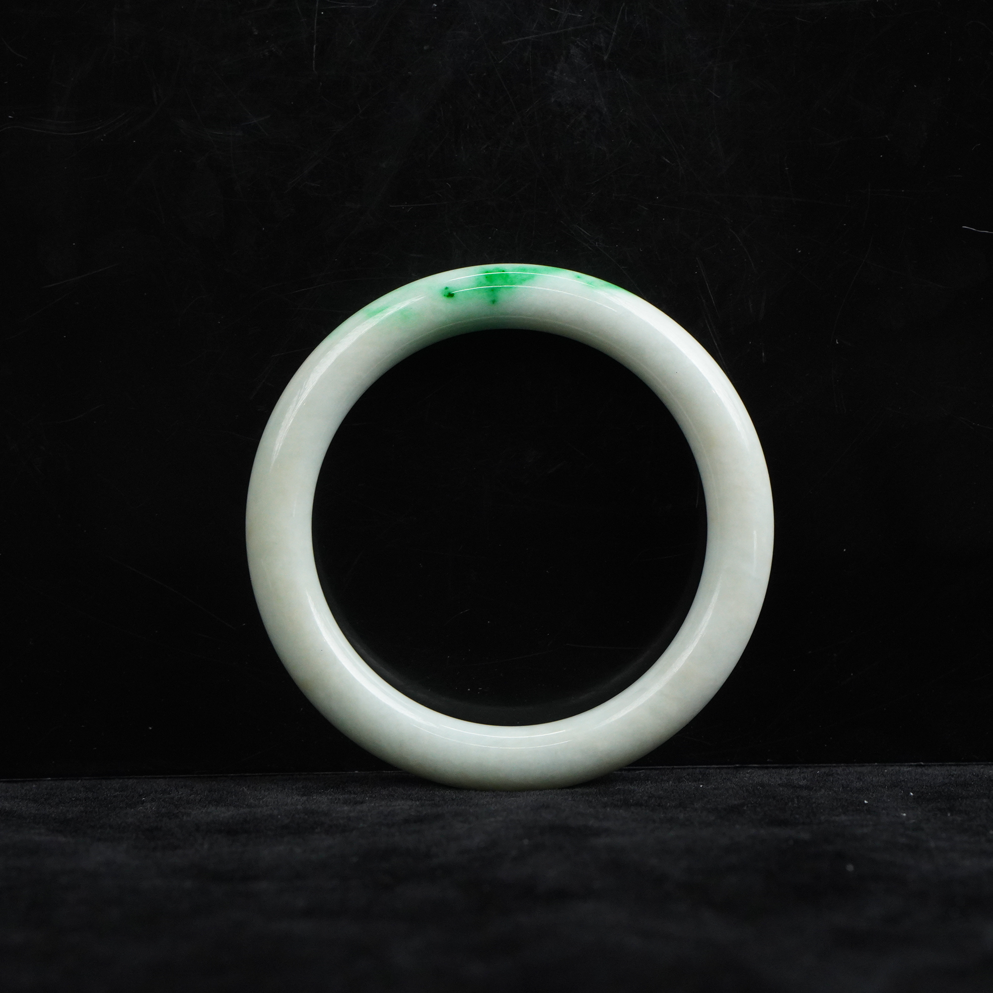 【清】翡翠手镯（约58.03g）QTY247