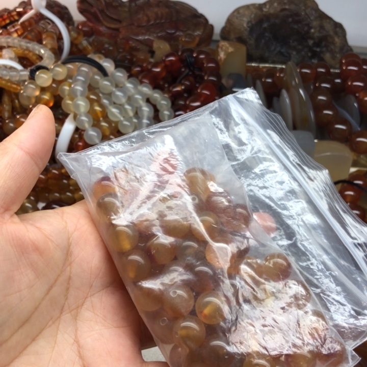 百***场玛瑙/玉髓手链未镶嵌