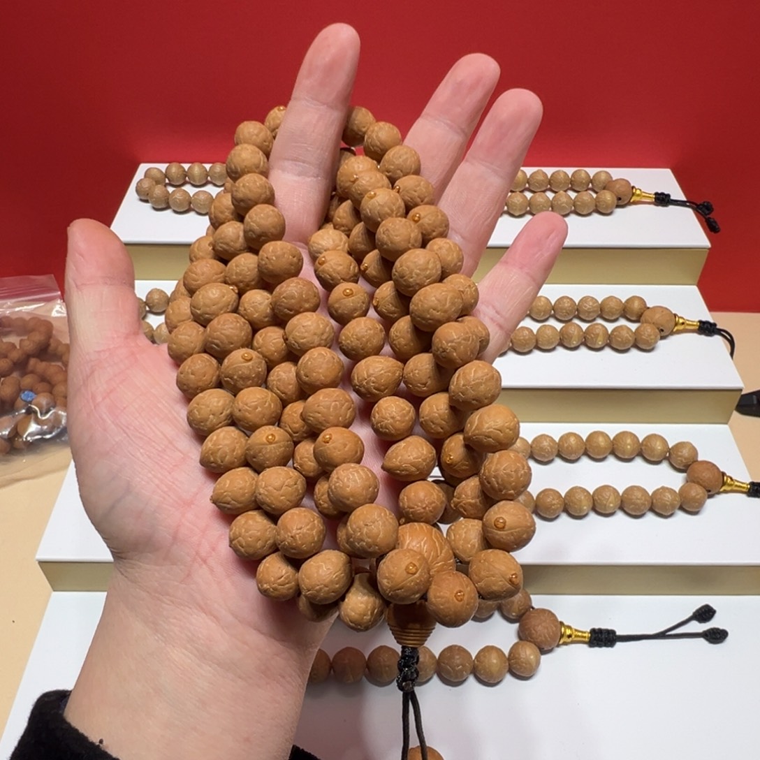凤眼菩提手串11.5mm凤眼菩提108颗飞鱼