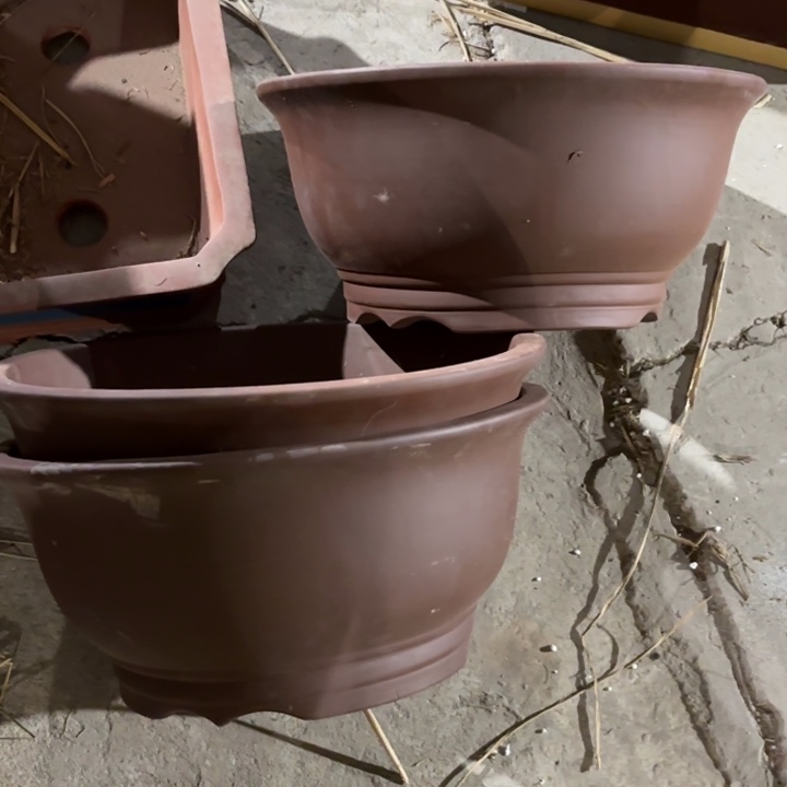 紫砂花盆           100-3