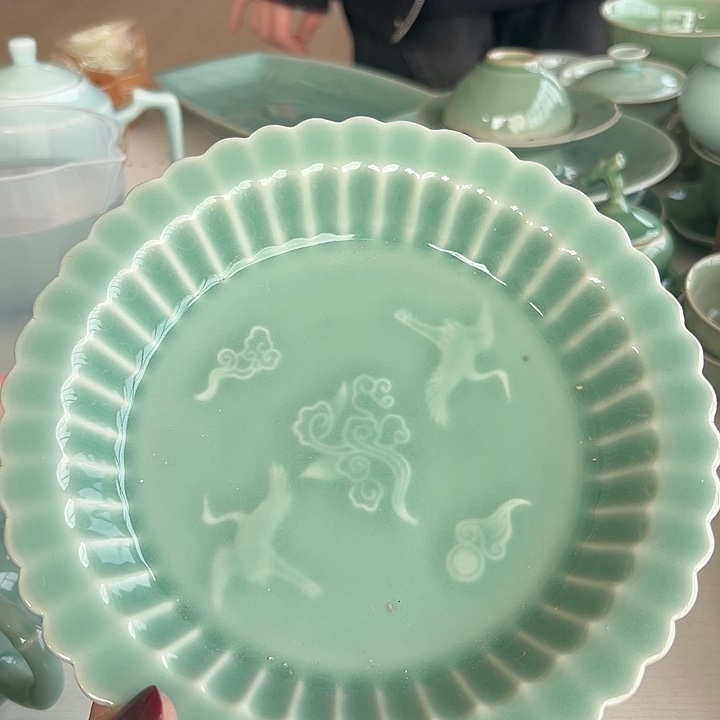 小米茶器龙泉青瓷