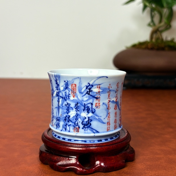 画堂春 手绘瓷器主人杯定风波陶瓷主人杯