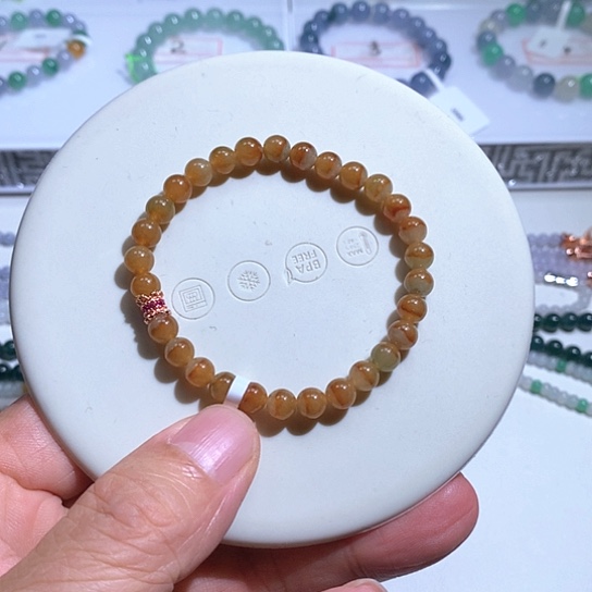 翡翠未镶嵌手链17