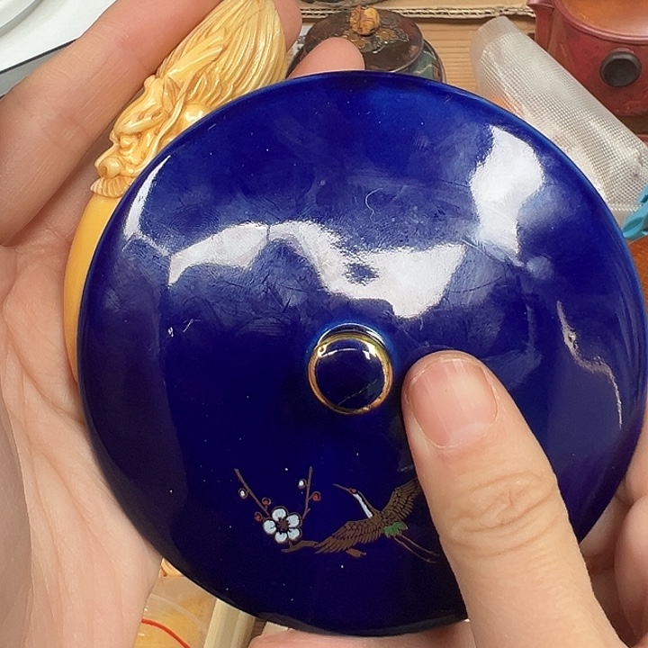 瓷器工艺品陶瓷器皿虎