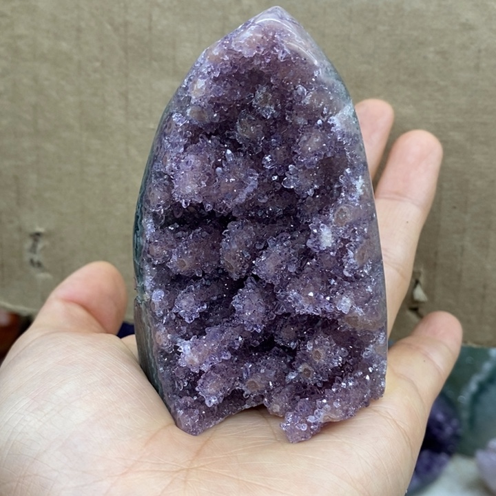 未镶嵌紫晶大型摆件（非配饰）