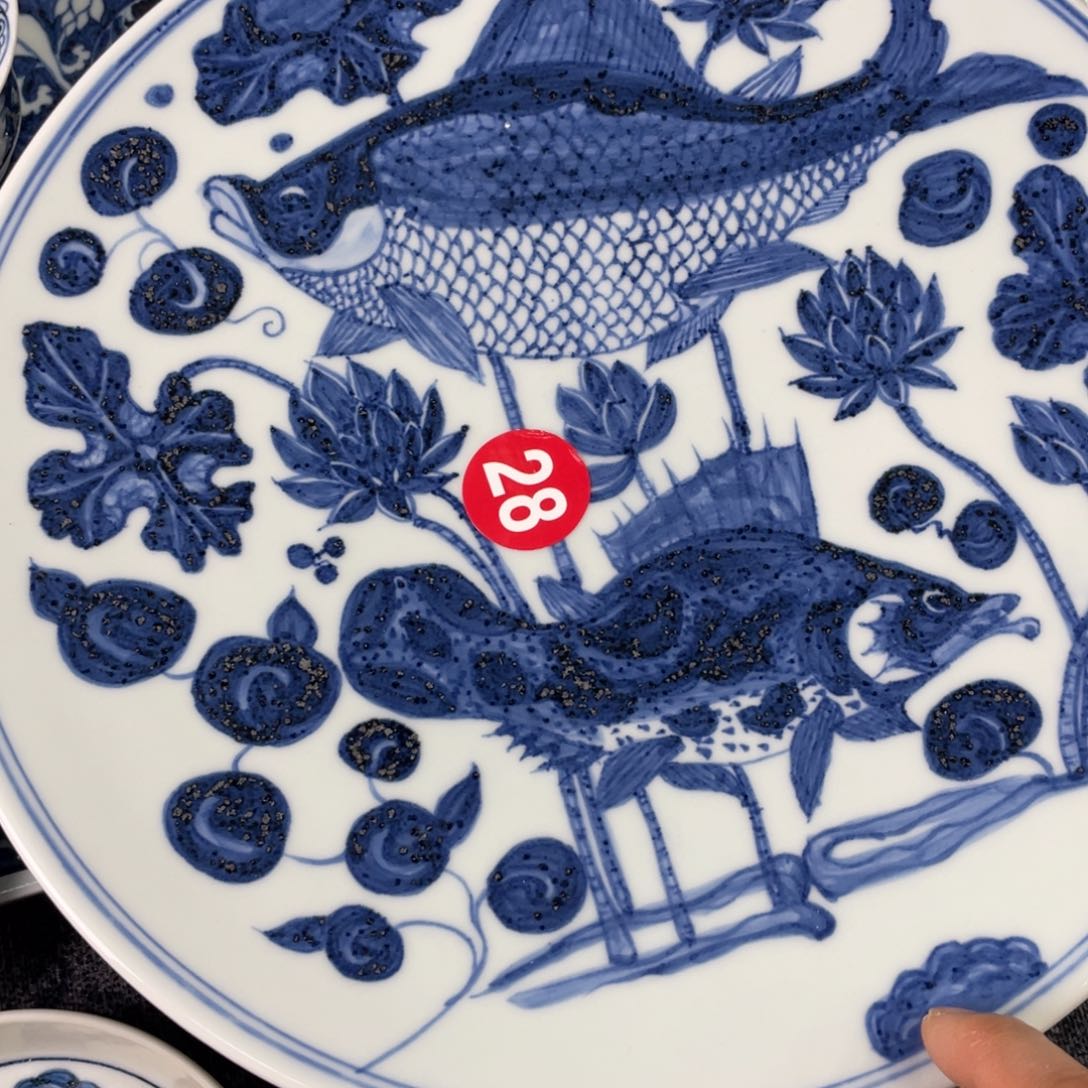 球***海景德镇手工手绘陶瓷