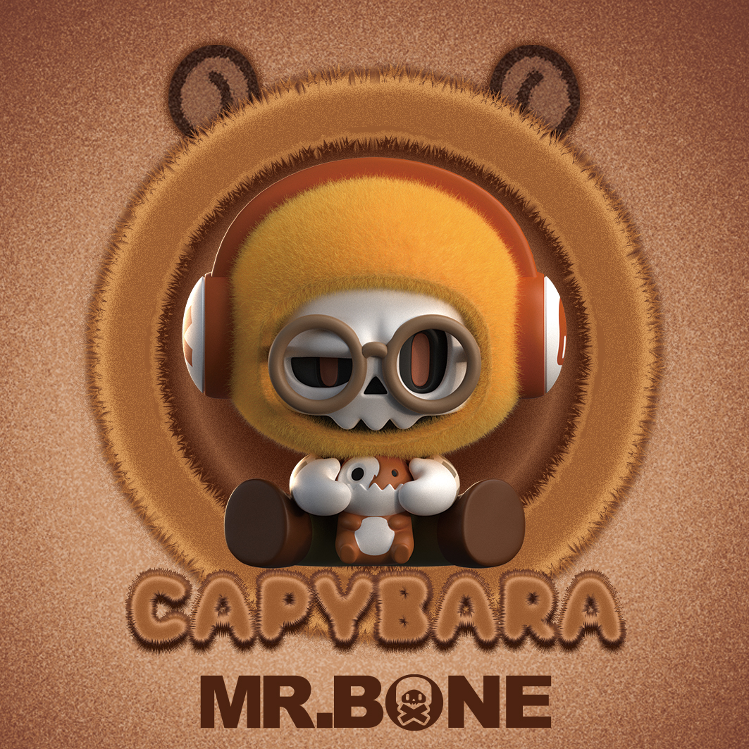 （新品不可用券）MR.BONE新品萌粒-babybone  潮玩盲盒摆件玩具