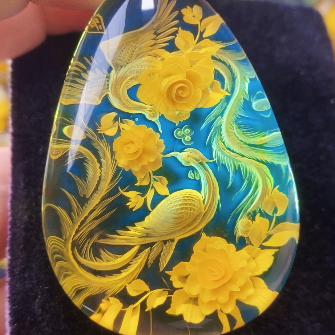 【闪购商品】未镶嵌吊坠(不含链)金珀