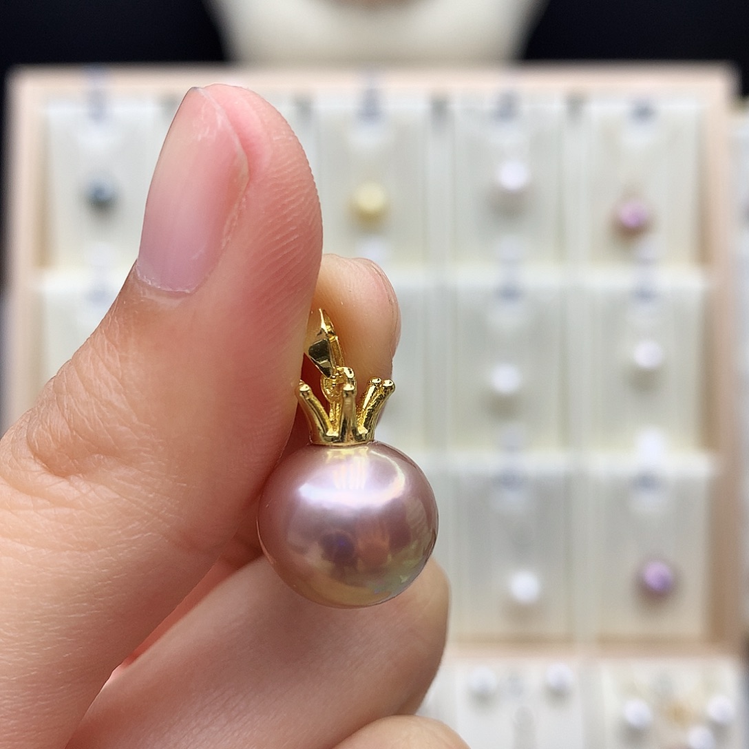 淡水珍珠颈饰合金