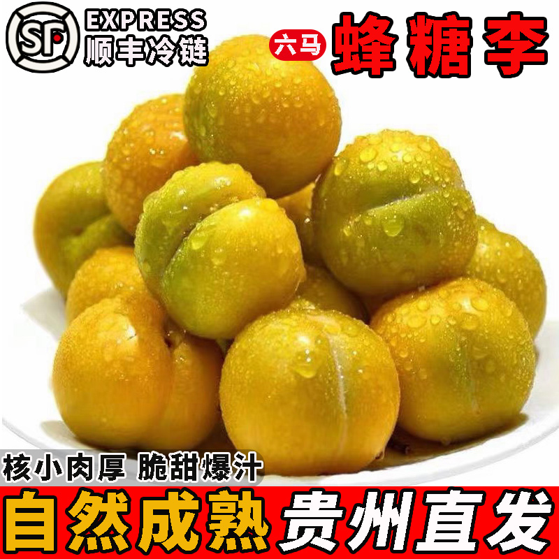 【气调锁鲜包装】顺丰冷链贵州镇宁六马蜂糖李子新鲜当季孕妇水果