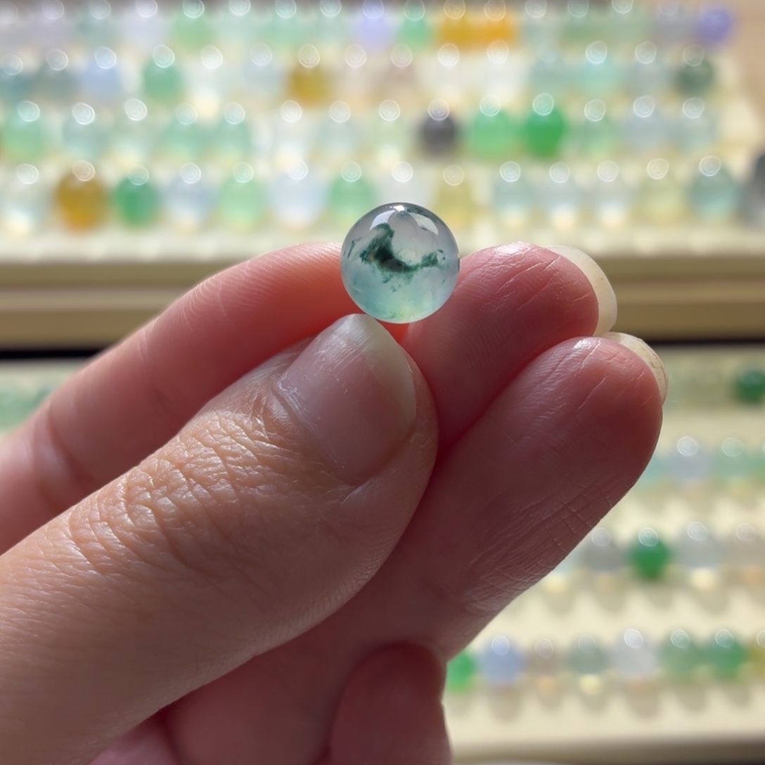 翡翠散珠翡翠卡9.5 0825