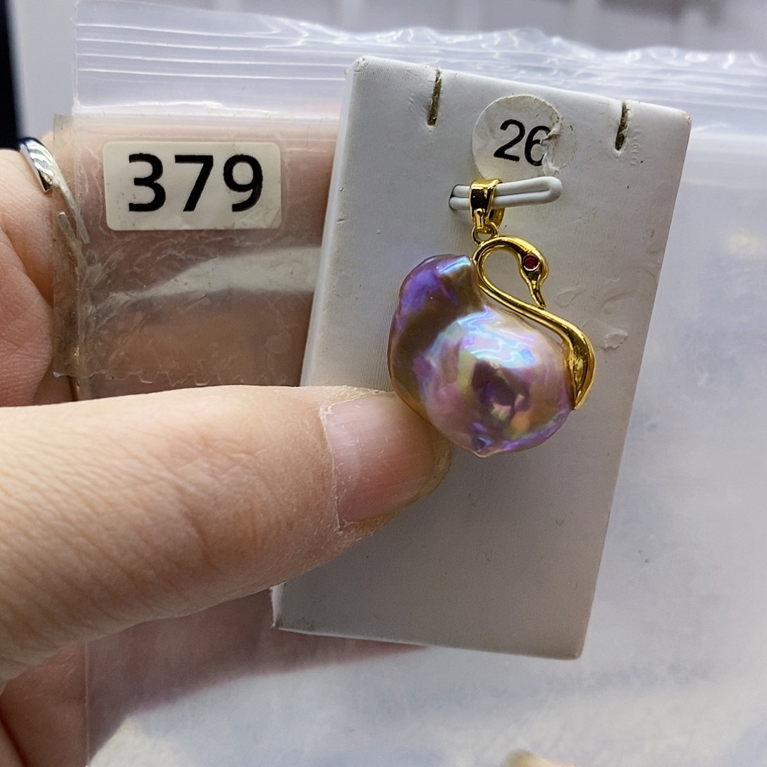 颈饰合金淡水珍珠