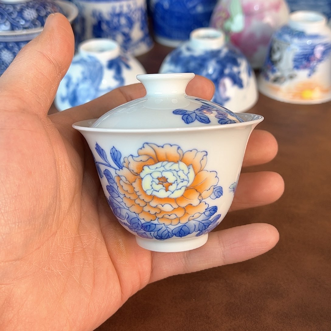 杯景德镇全手工手绘陶瓷