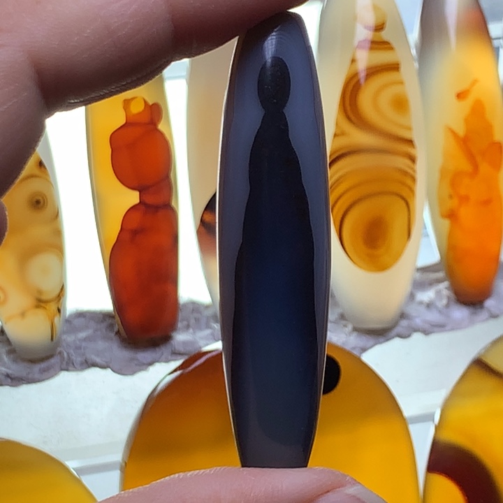 玛瑙/玉髓颈饰未镶嵌134