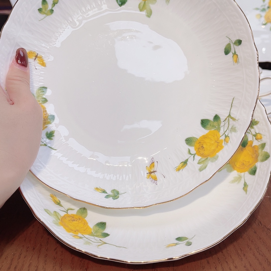 骨瓷8寸汤盘/////：