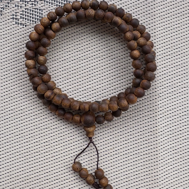 沉香22-海南黄熟香07-16克九五沉圆珠多圈多样性发一条70h