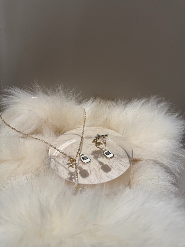 铜合金项链 P1160 香水瓶项链