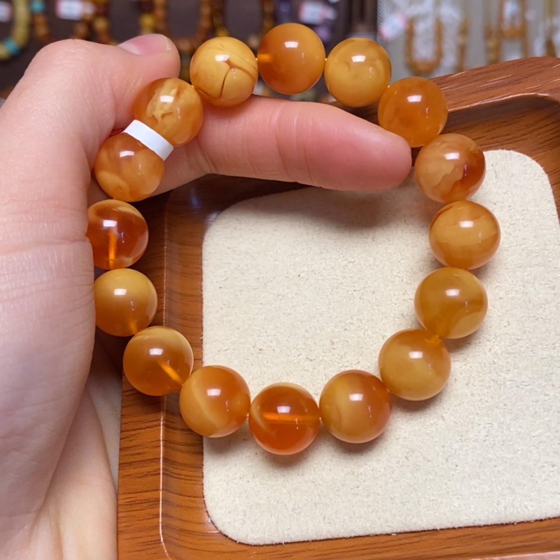 【闪购商品】手链蜜蜡未镶嵌手串