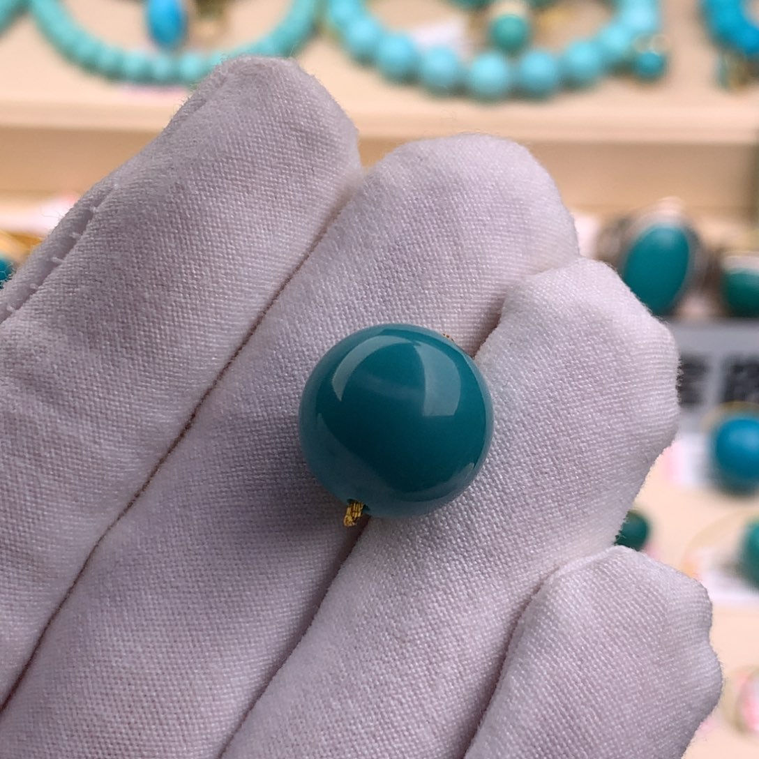 绿松石珠宝奇石未镶嵌陈*鹏