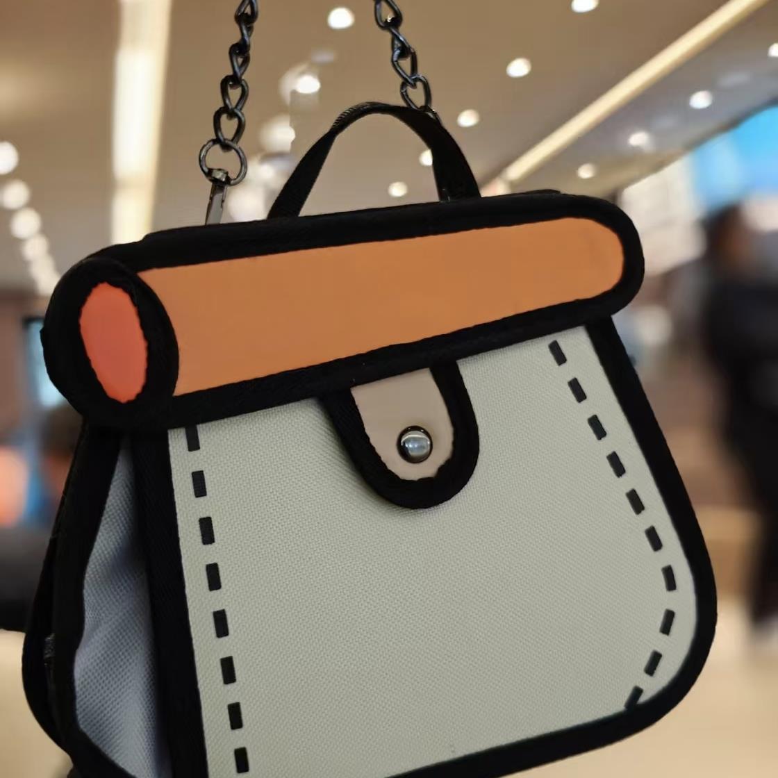 【垃圾袋】2025新款时尚百搭潮流流浪单肩斜挎包