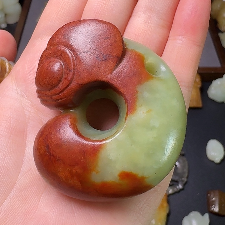 刘***华和田玉（糖玉）未镶嵌挂件