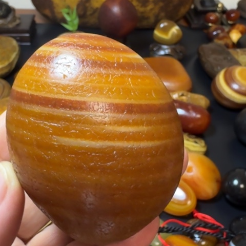 鸟***爷石材原石桌面摆件