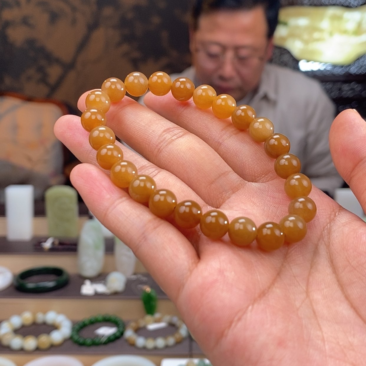 【闪购商品】和田玉手串未镶嵌