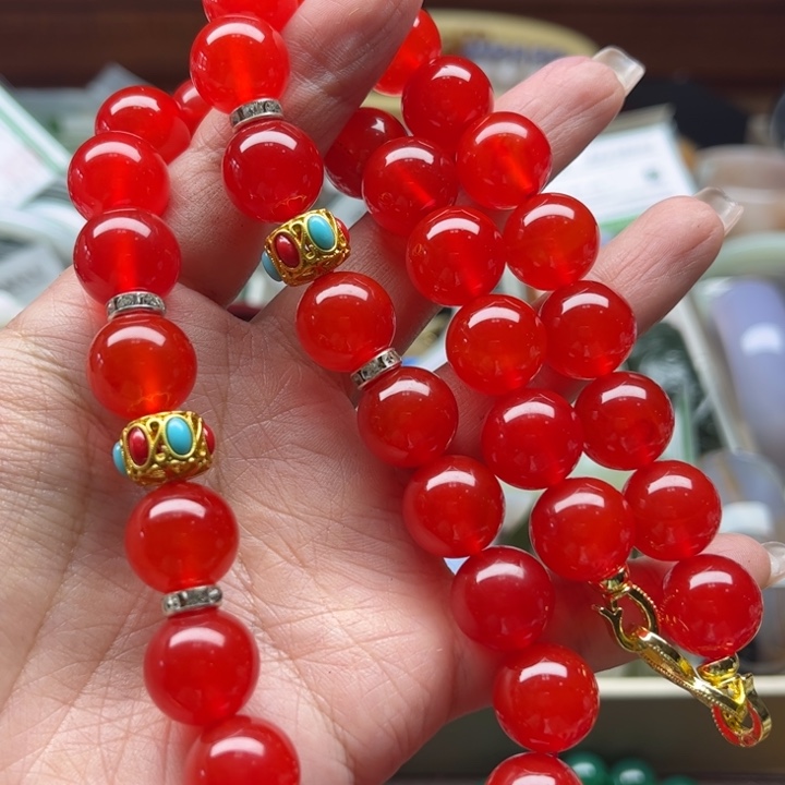 玛瑙/玉髓手链未镶嵌