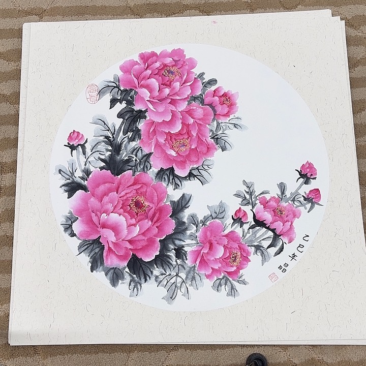 国画花鸟的故事也很有趣50.50