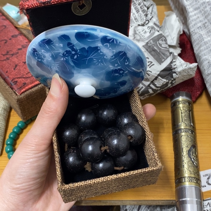 摆件中古工艺品一件