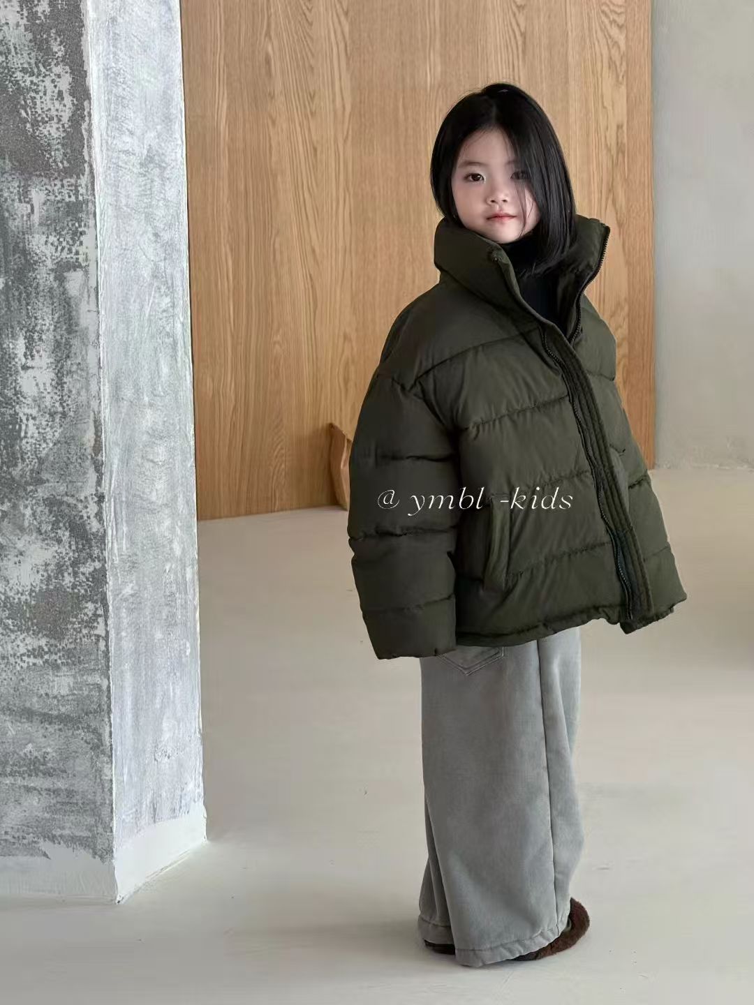 新款儿童男女童日韩系高品质棉衣外套
